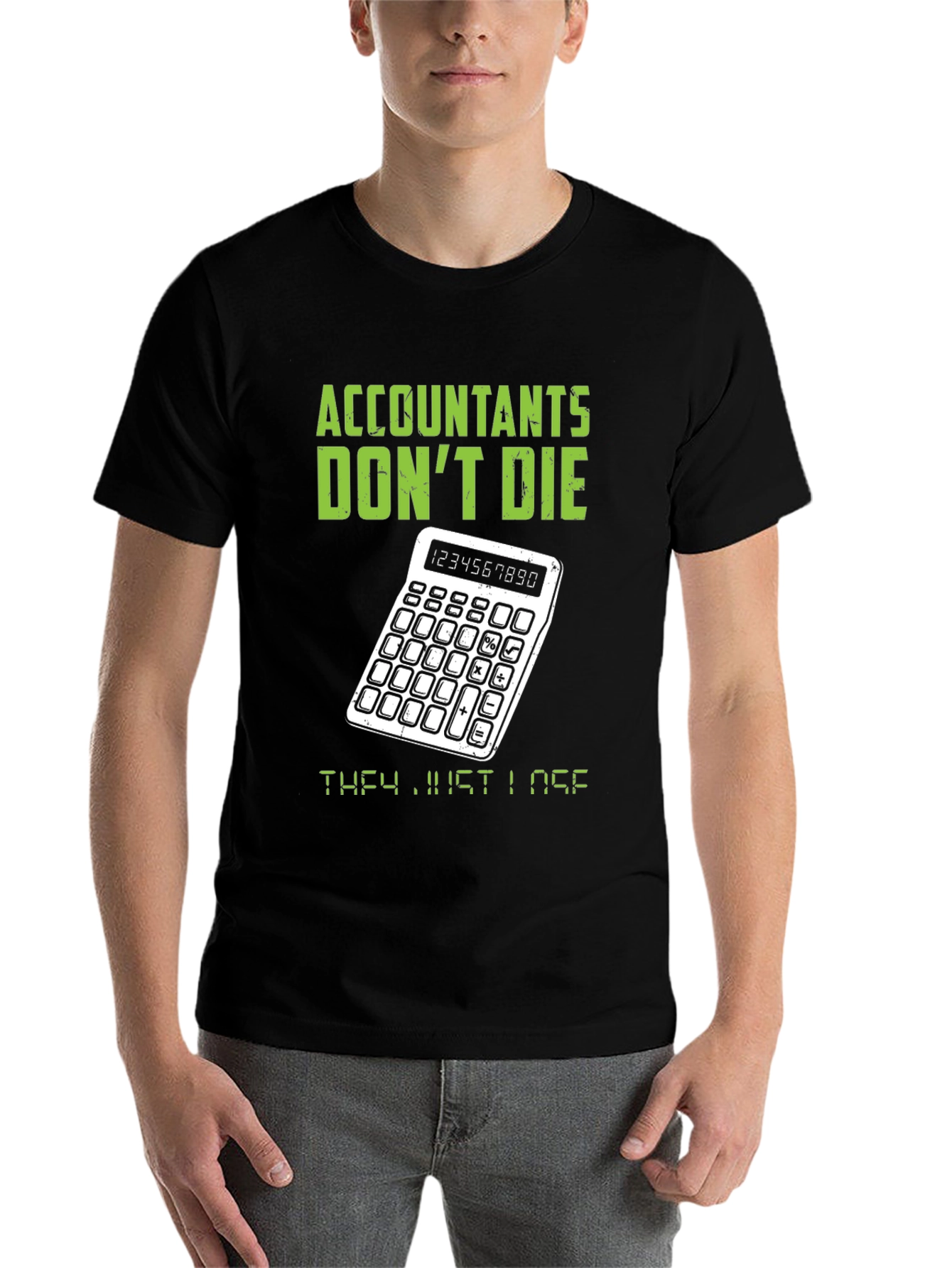 Black Accountants Don't Die T-Shirt view 7