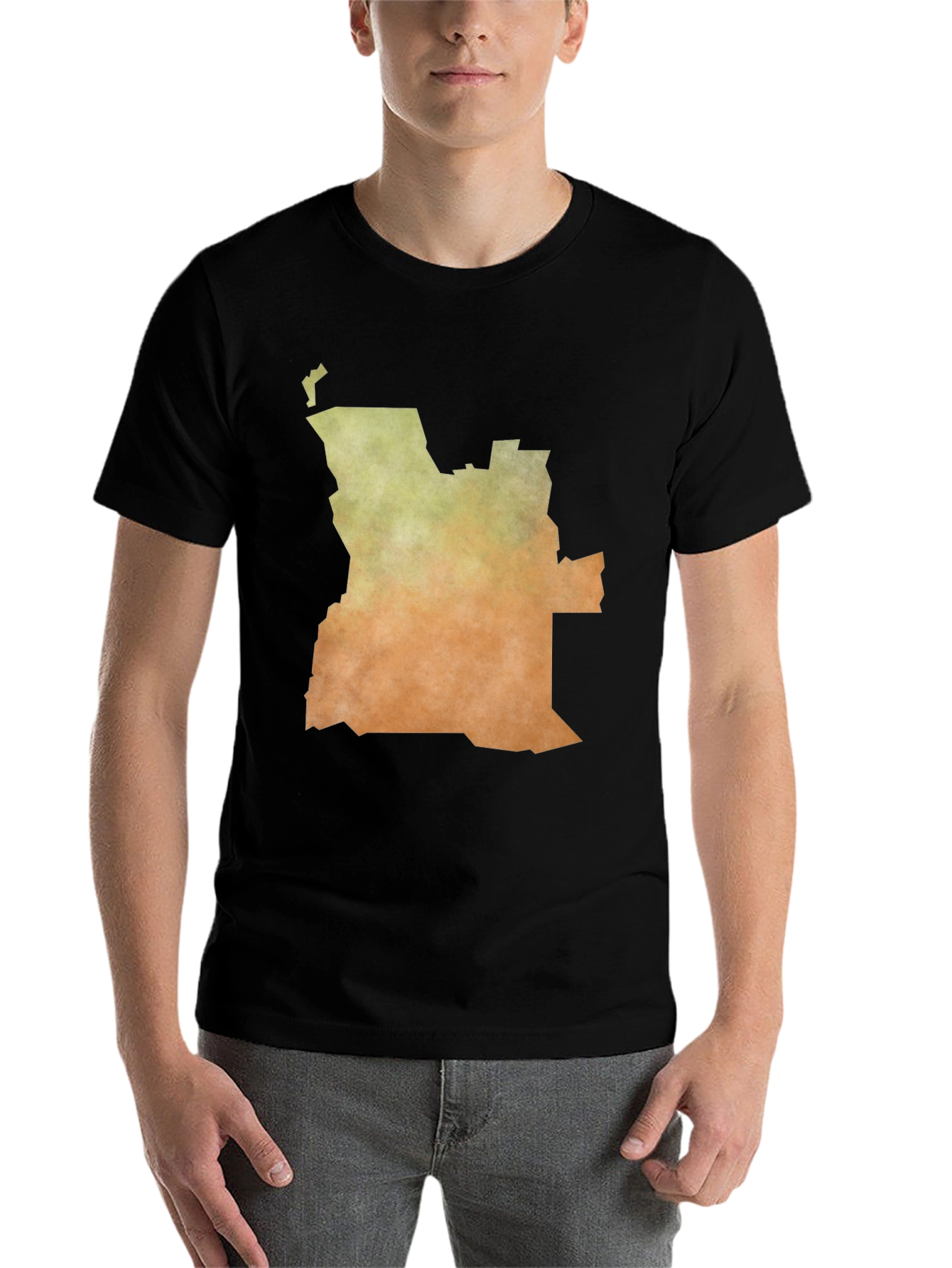 Angola Map Graphic Tee - Stylish Africa Pride Shirt - 7