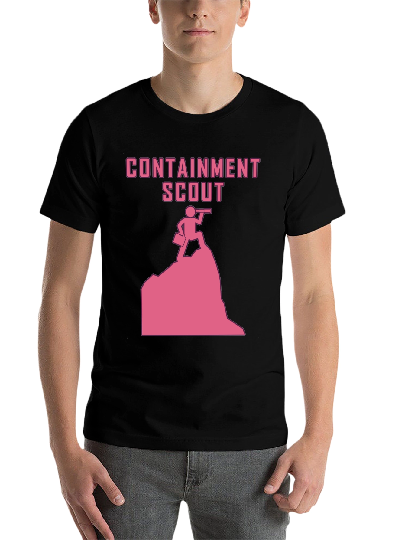 Black Containment Scout Graphic T-Shirt view 7