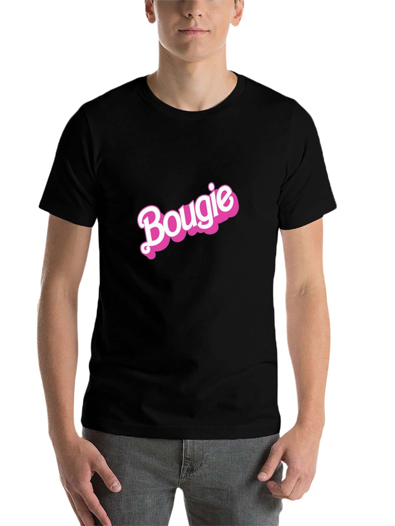 Black Bougie Graphic Tee - Stylish Black T-Shirt view 7