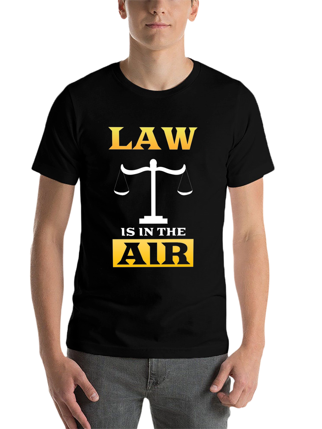 Law is in the Air Graphic T-Shirt - 7