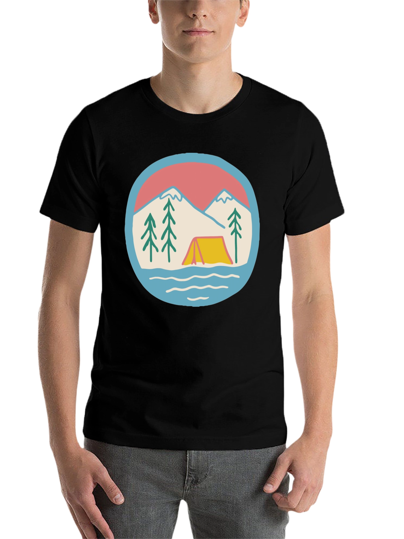 Camping Graphic Tee - Nature Adventure T-Shirt - 7