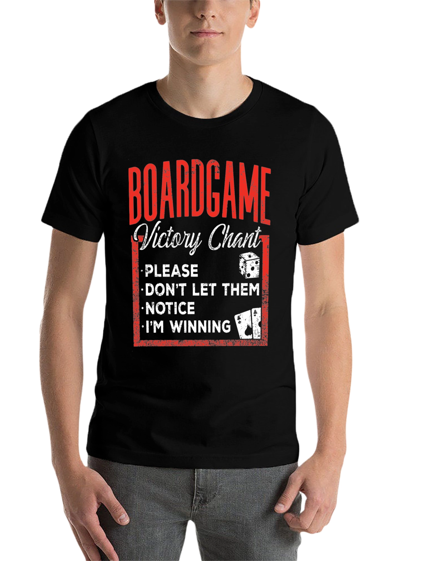 Boardgame Victory Chant T-Shirt - Funny Game Night Apparel - 7