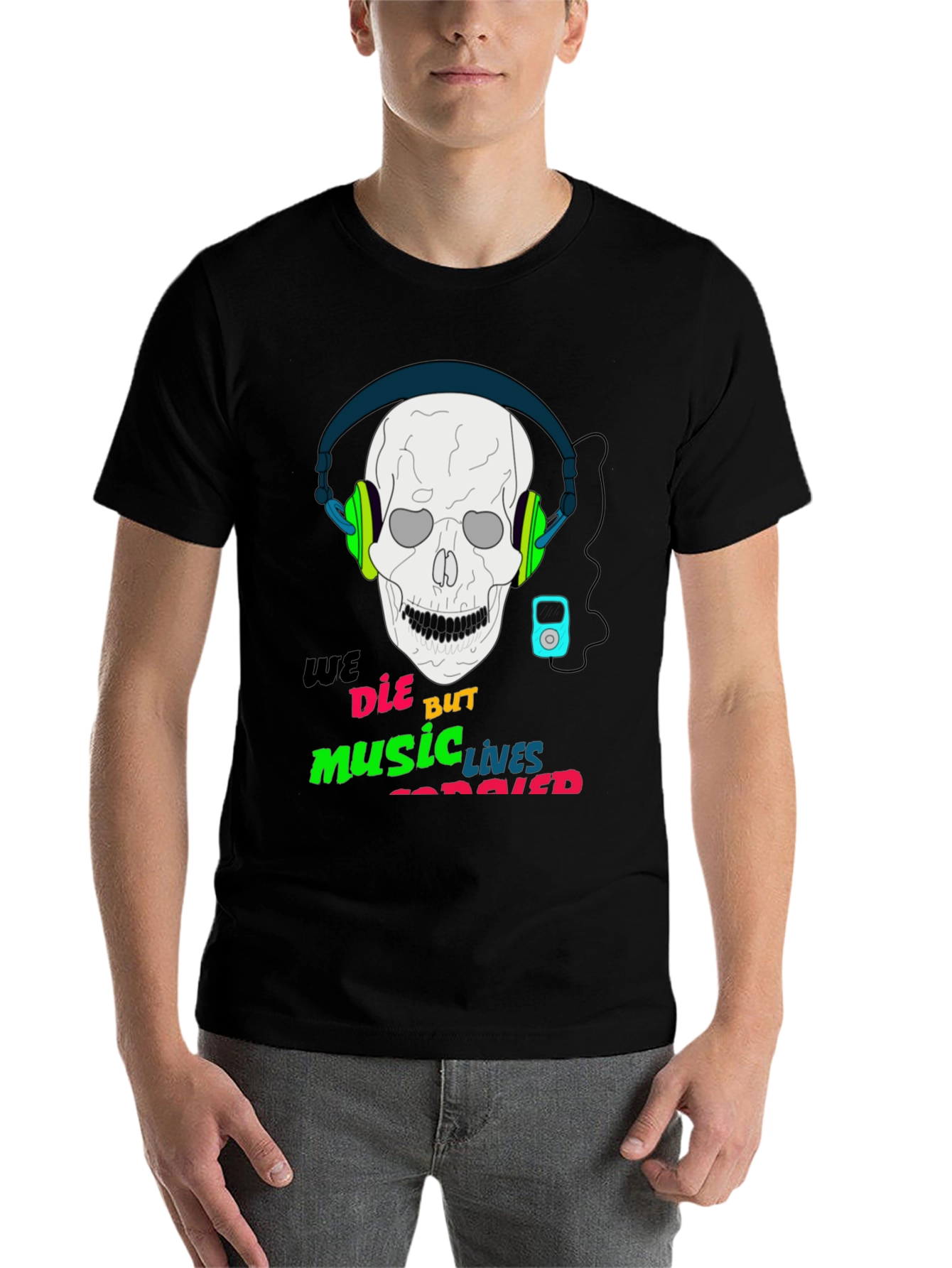 Black Music Never Dies T-Shirt view 7