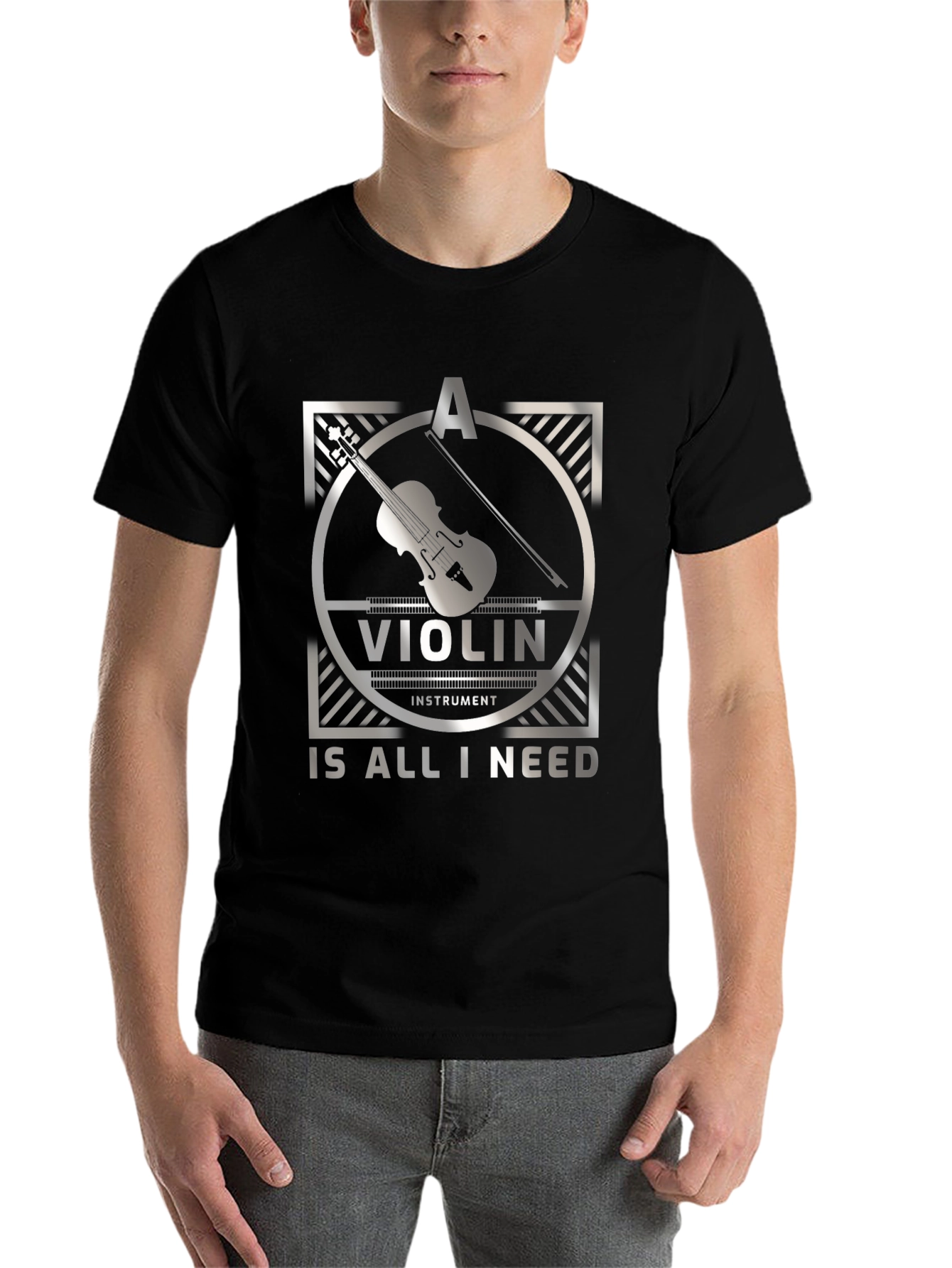 Black Violin T-Shirt - Music Lover's Tee view 7