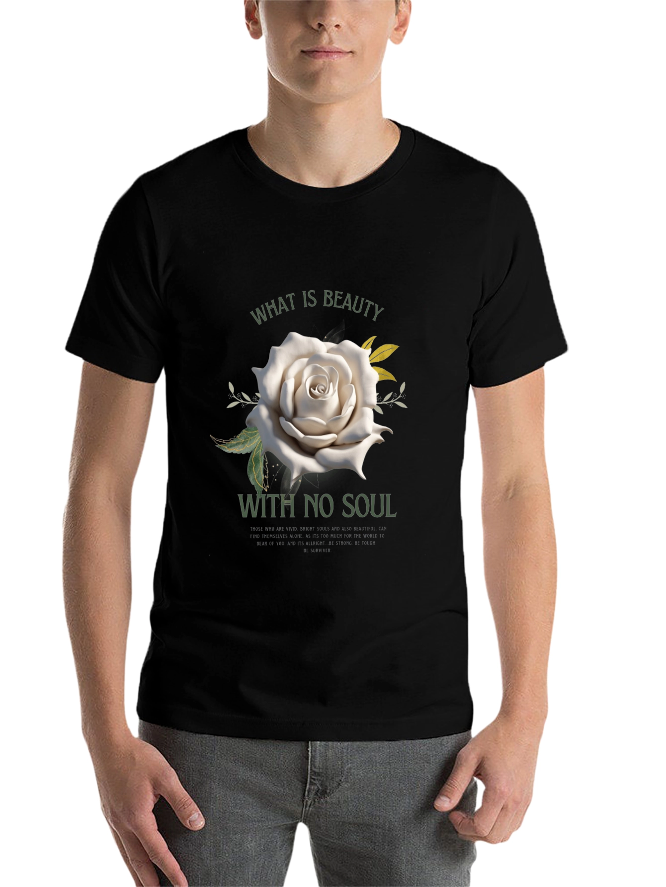 Black Beauty with No Soul Black T-Shirt view 7
