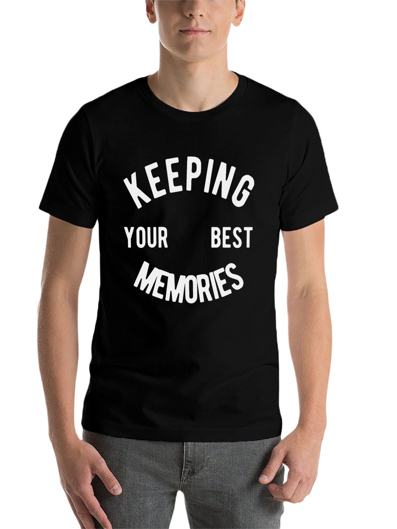 Black Keeping Your Best Memories T-Shirt view 7