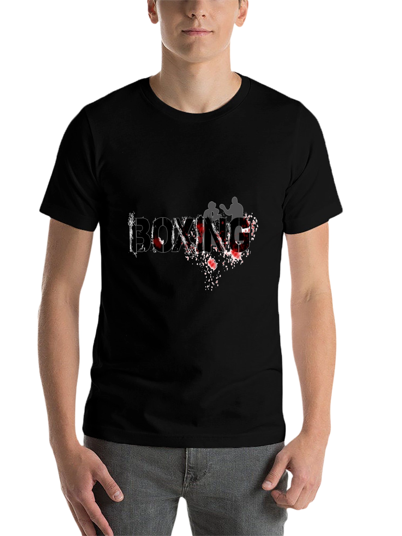 Black Boxing Graphic Tee view 7