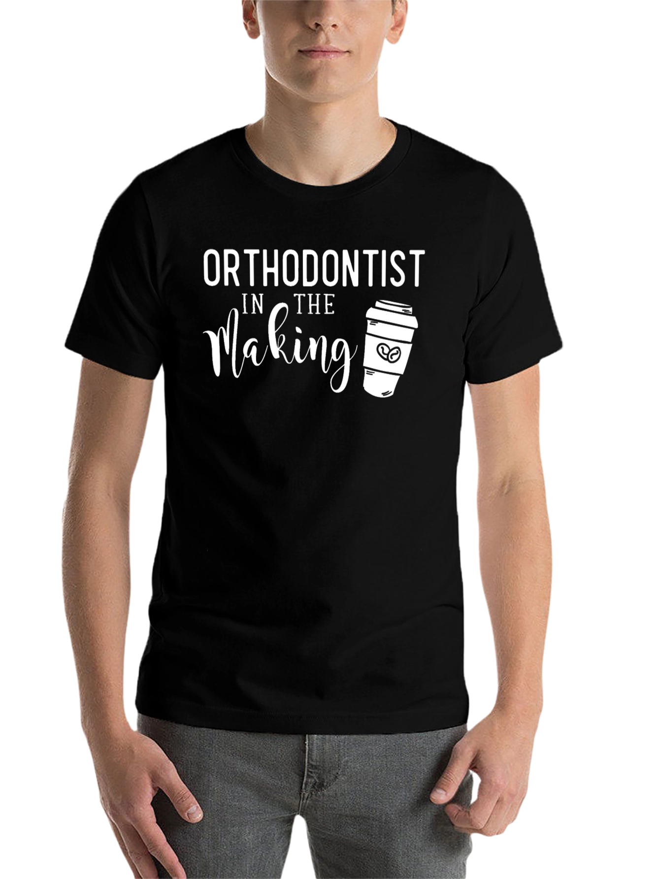 Black Orthodontist in the Making Graphic T-Shirt view 7
