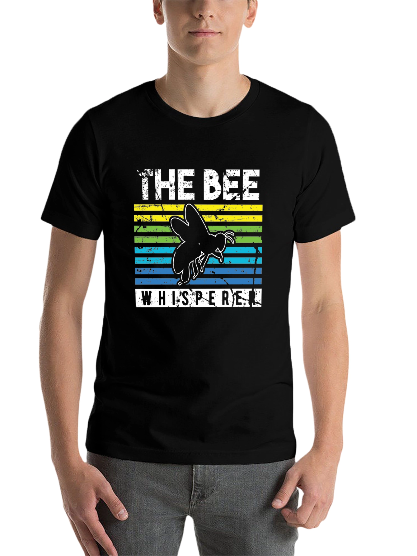 Black The Bee Whisperer Graphic Tee view 7