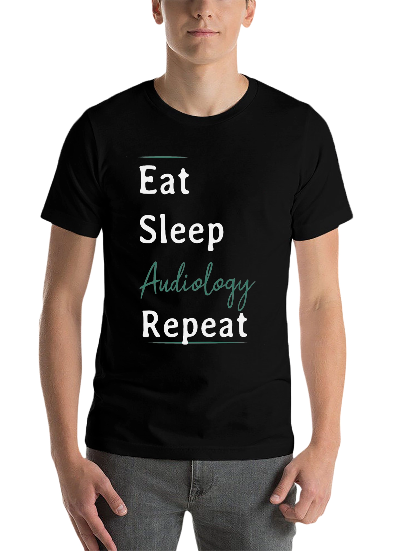 Eat Sleep Audiology Repeat T-Shirt - 7