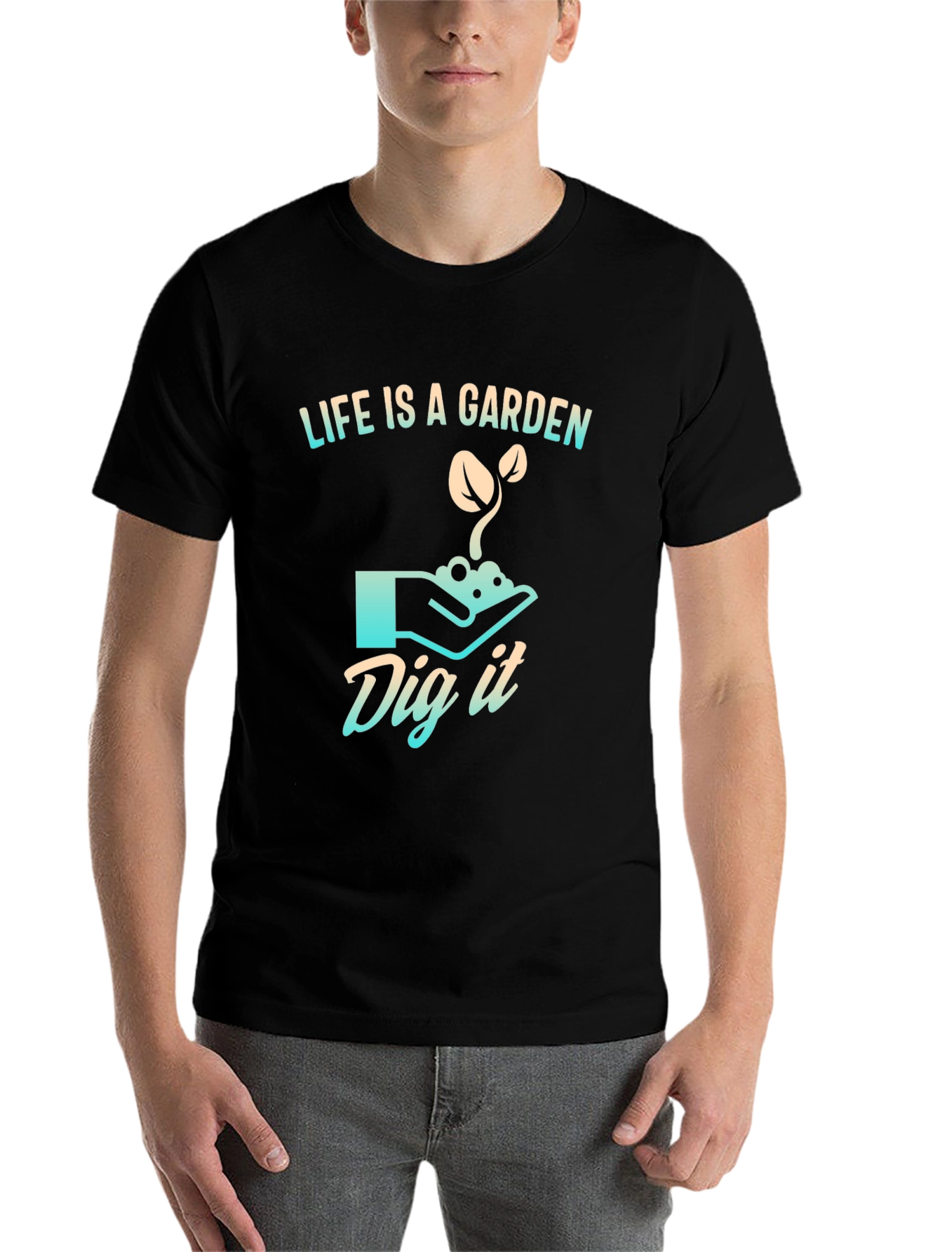 Black Life is a Garden T-Shirt - Dig It view 7