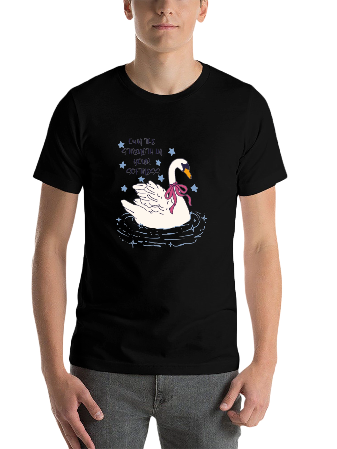 Black Swan Princess Graphic Tee - Stylish Unisex T-Shirt view 7