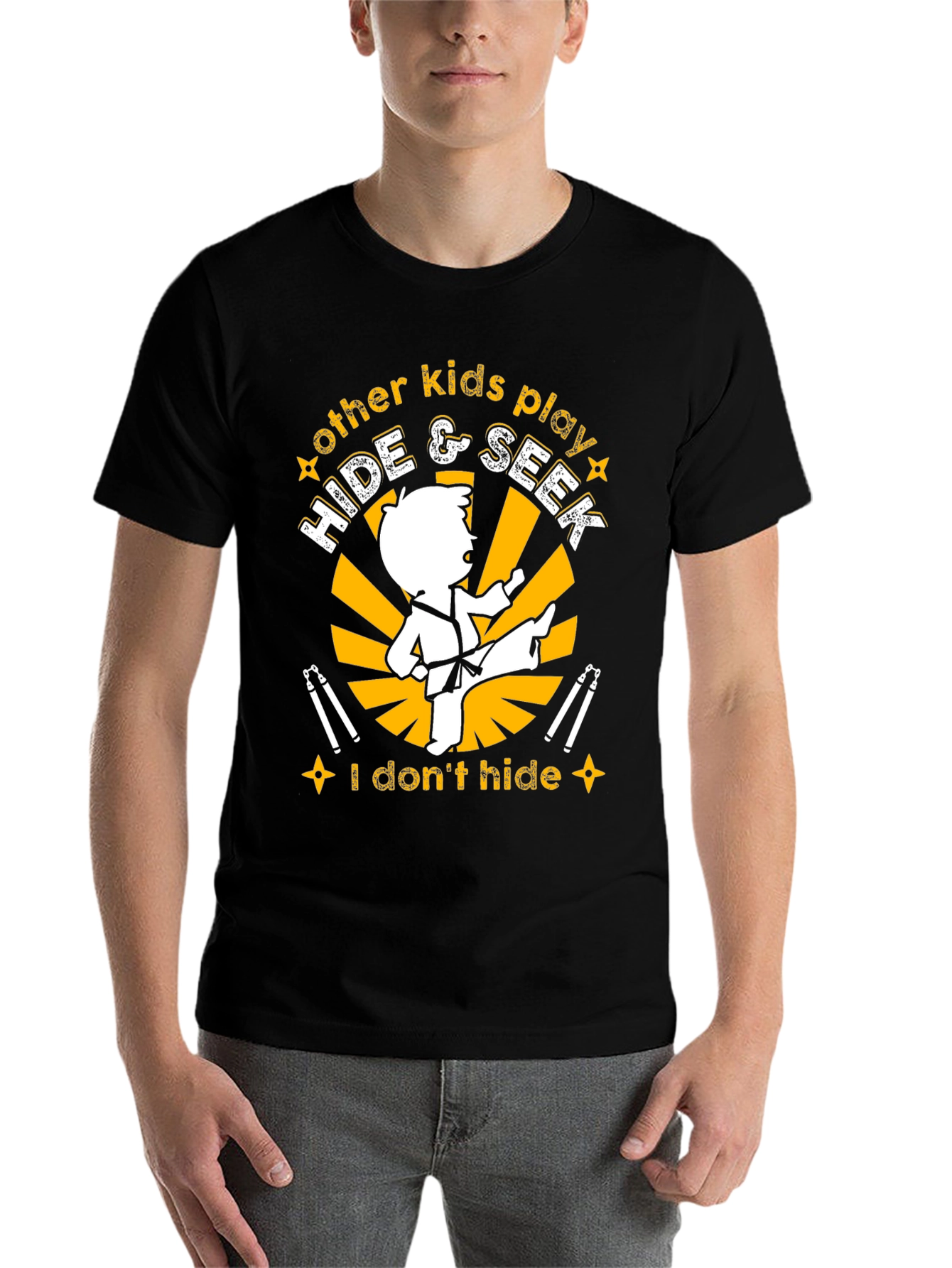 Karate Kid's T-Shirt - I Don't Hide - 7