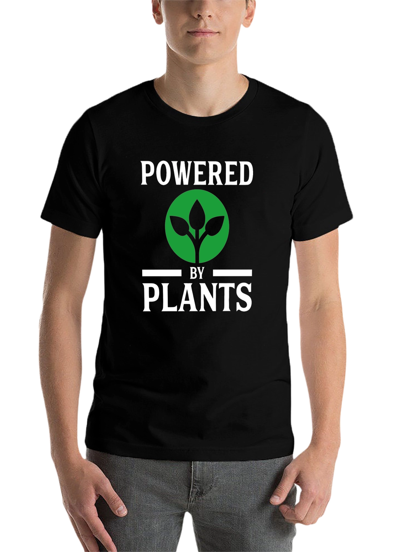 Powered By Plants Graphic T-Shirt - 7