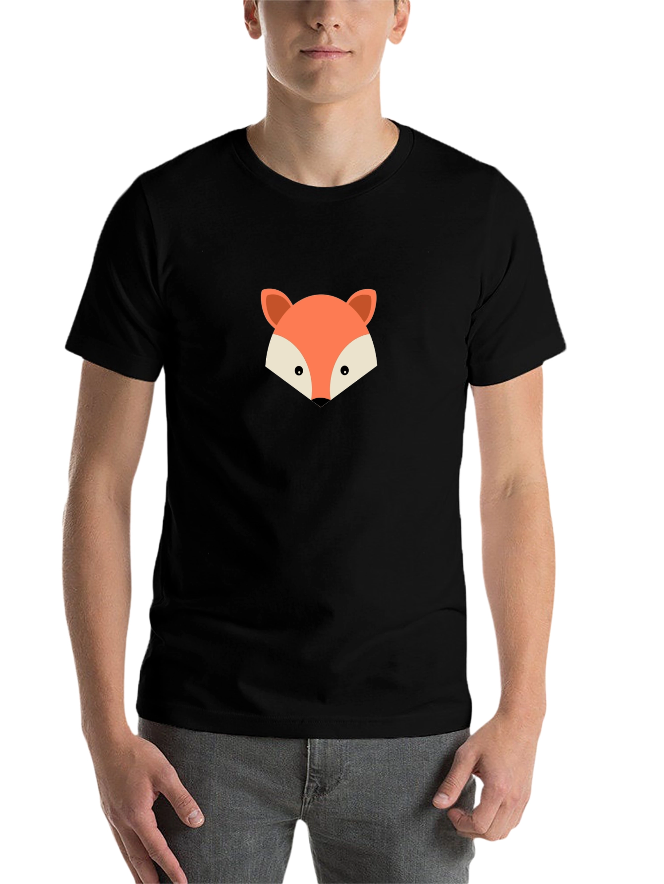 Black Fox Graphic Tee - Casual Comfort view 7