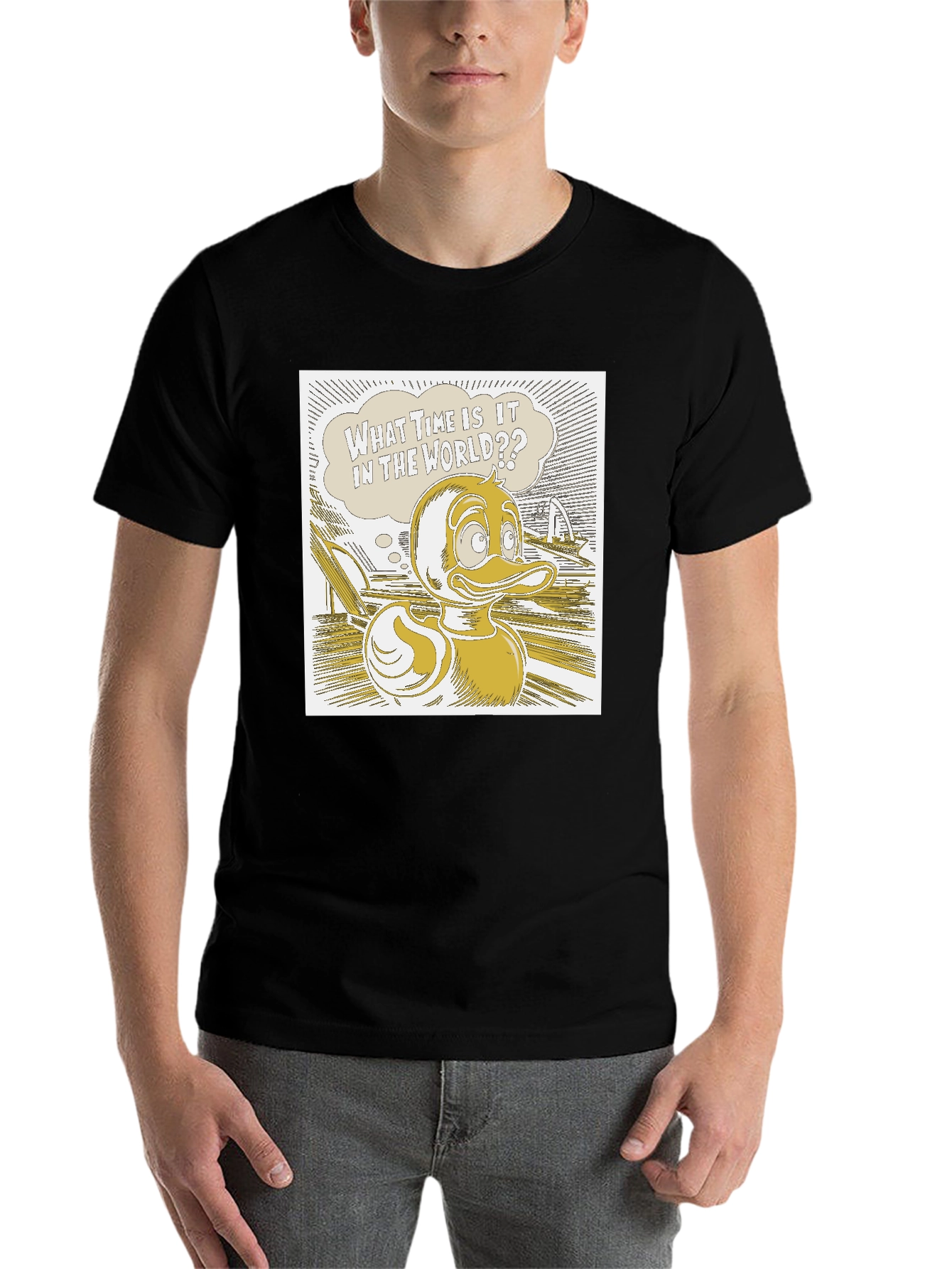 Black Duck Time T-Shirt: What Time is it in the World? view 7