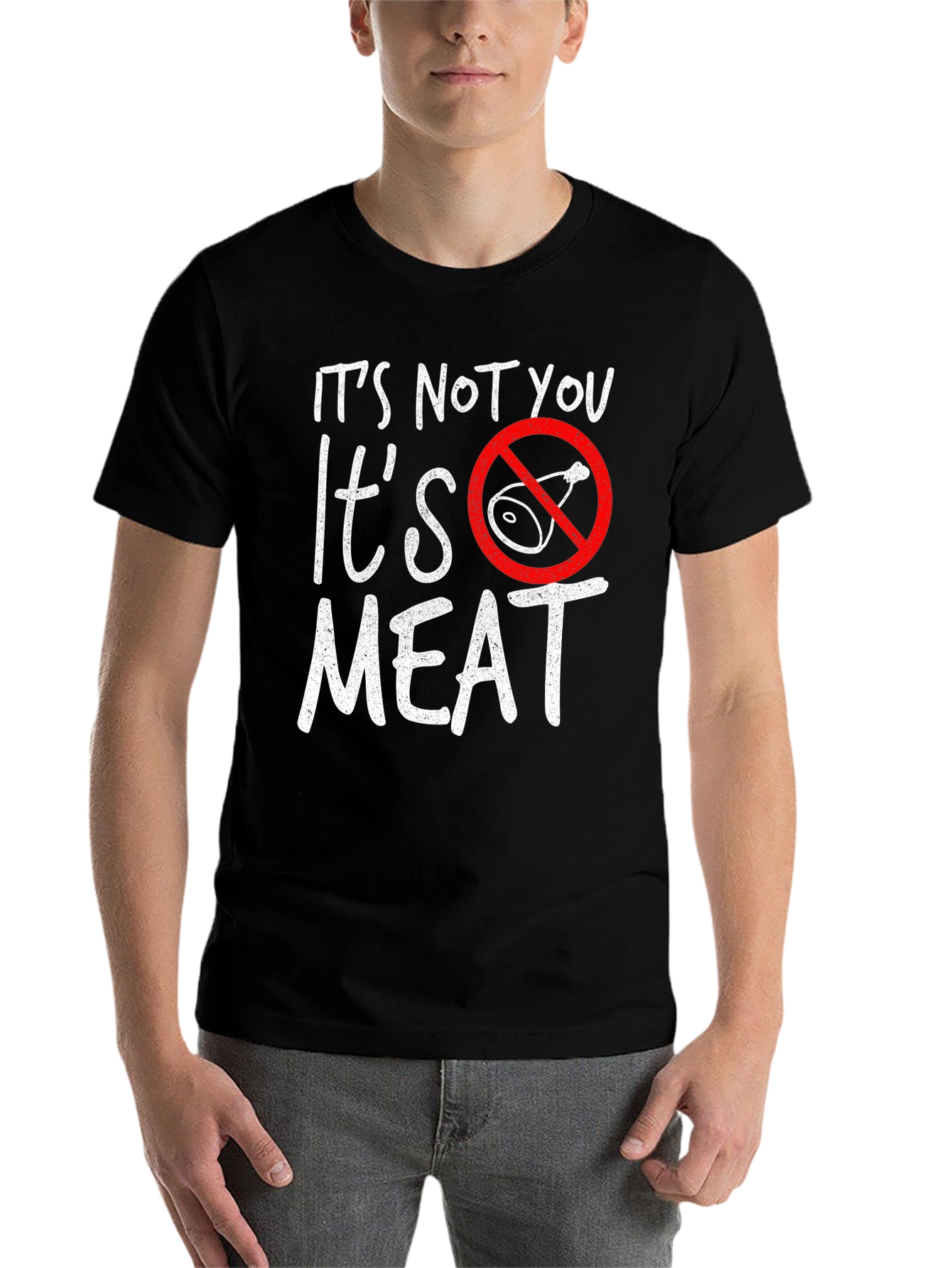 It's Not You, It's Meat T-Shirt - Vegan Tee - 7