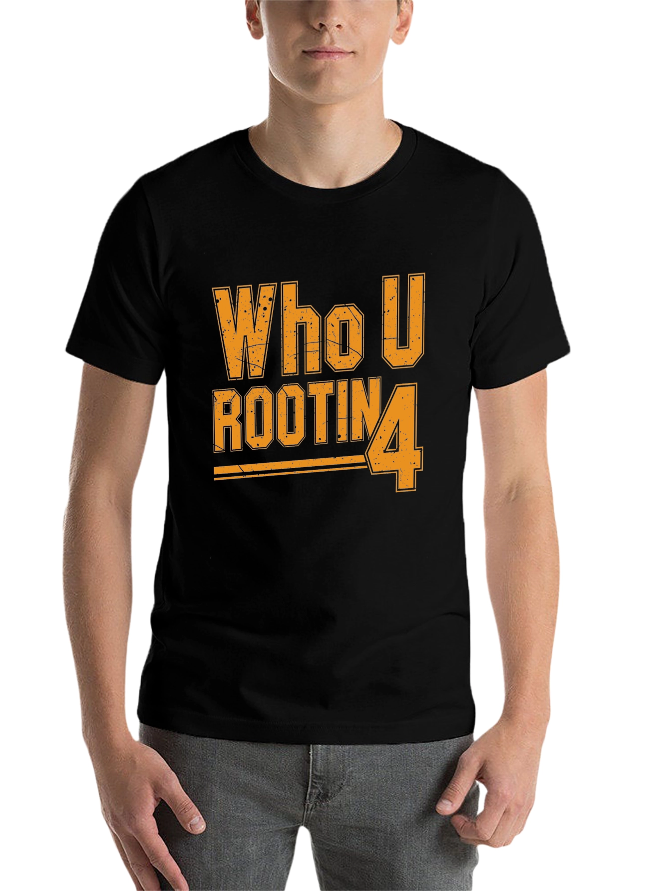 Black Who U Rootin 4 Graphic Tee view 7