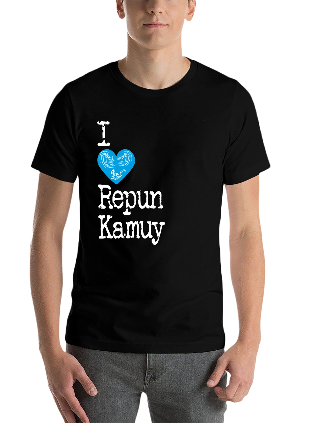 Black I Love Repun Kamuy Tee view 7