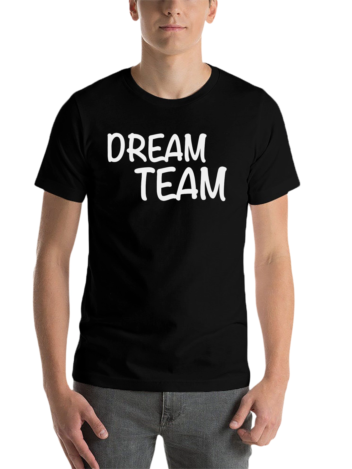 Black Dream Team Black Graphic Tee view 7