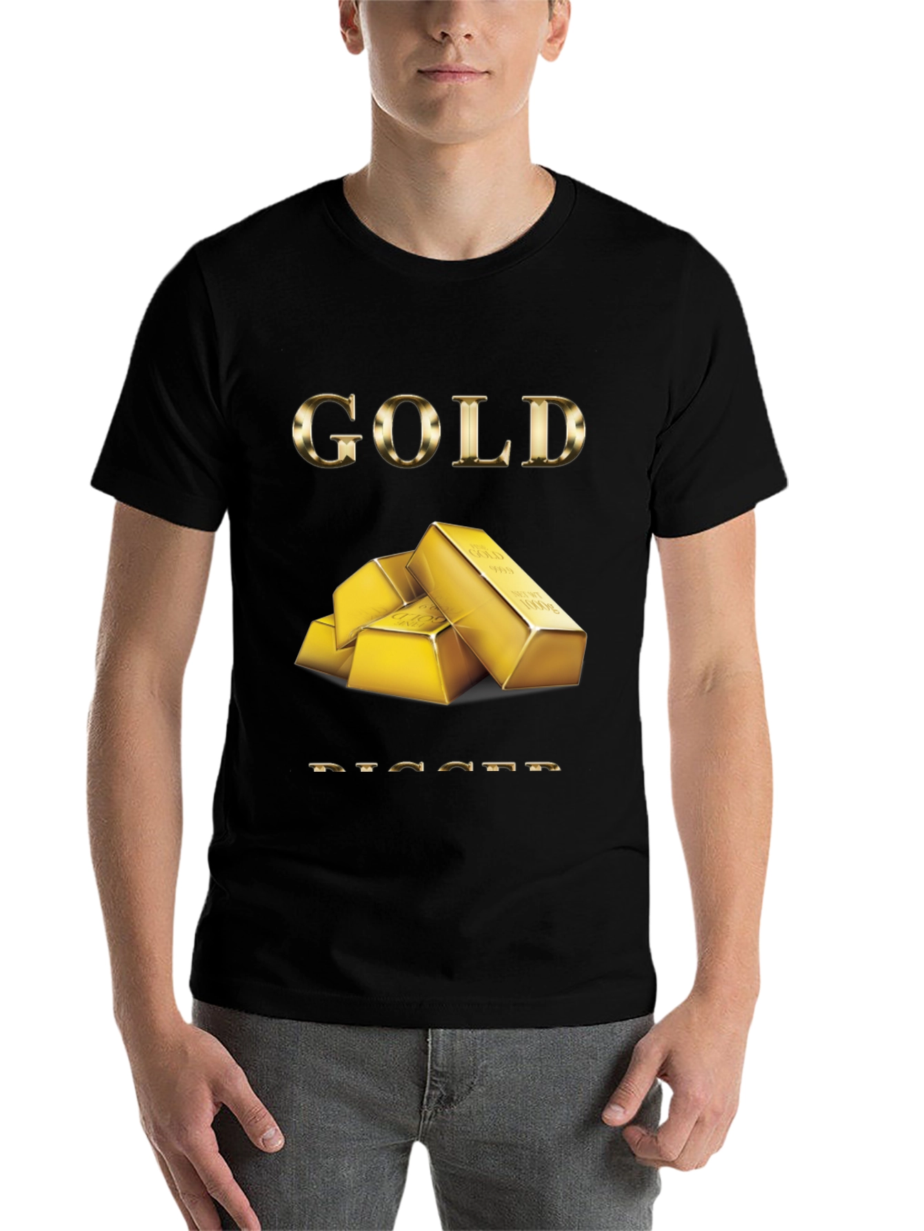 Black Gold Digger Graphic Tee view 7