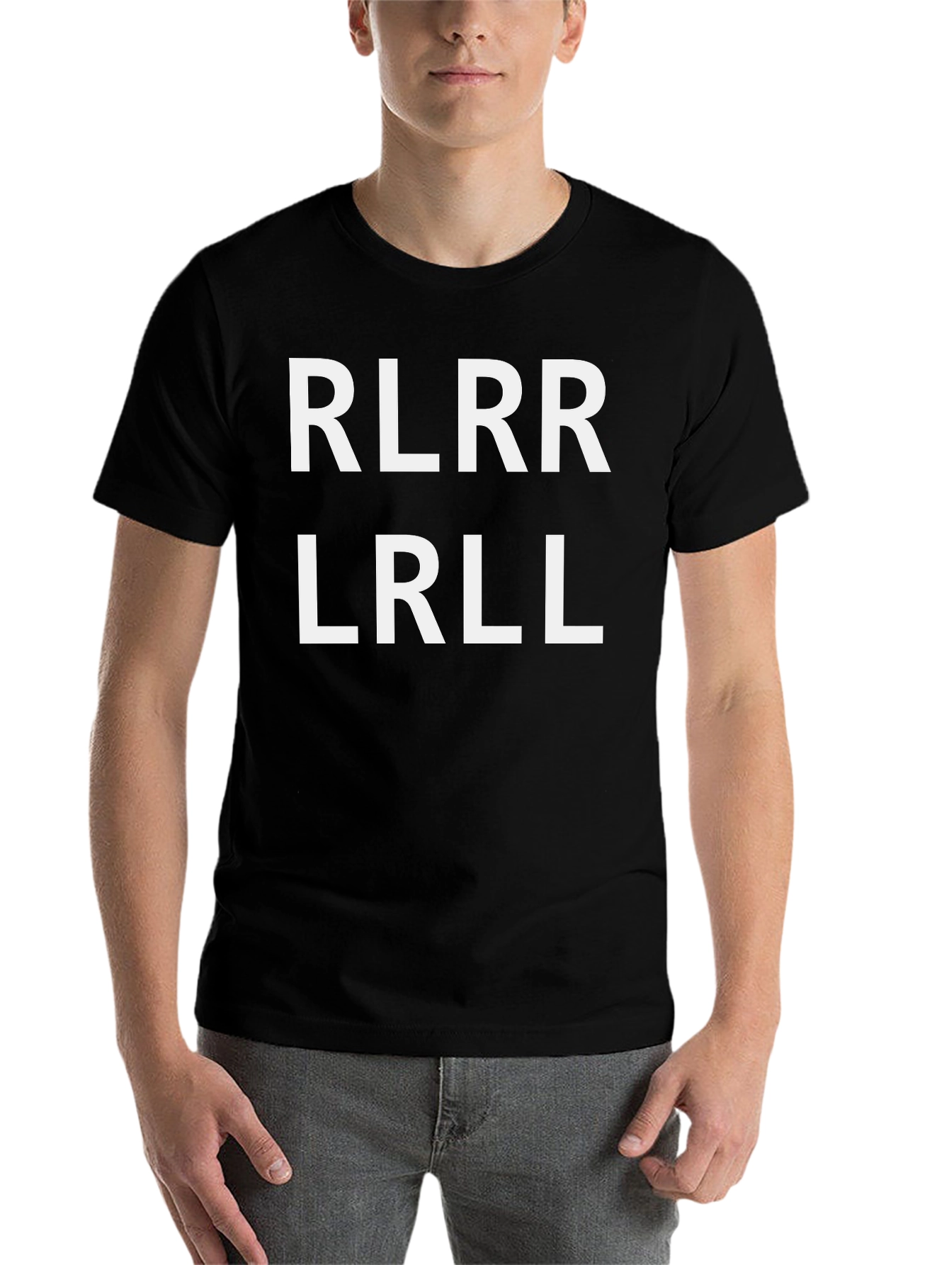 Black RLRR LRRLL T-Shirt - Band Practice view 7