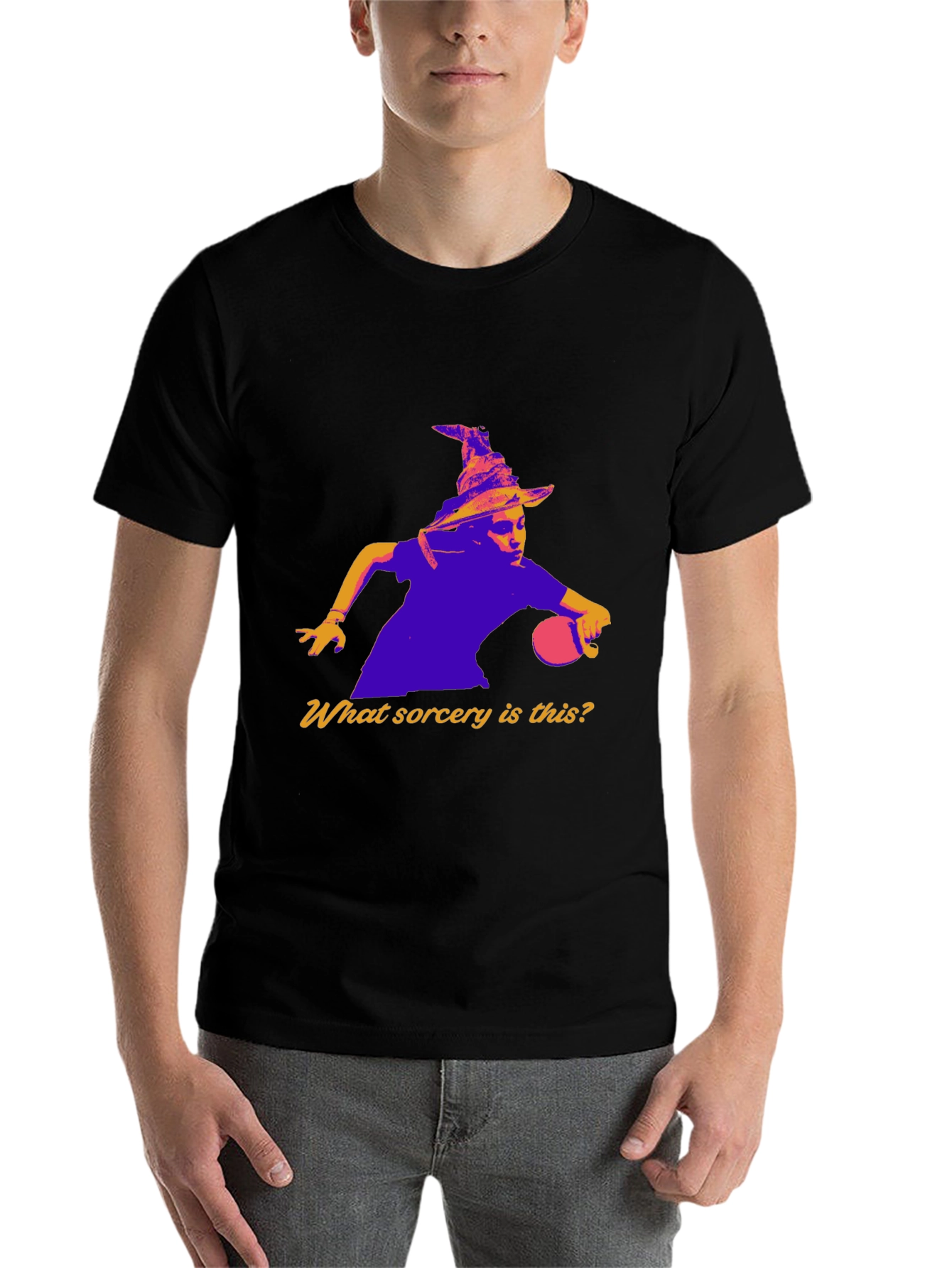 Black Wizardry T-Shirt: What Sorcery Is This? view 7