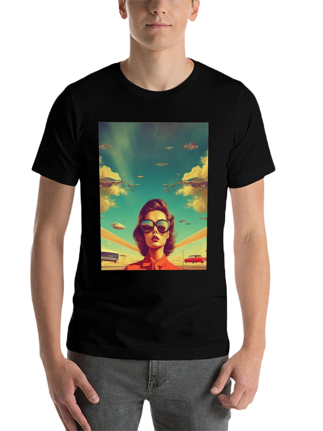 Retro Futuristic T-Shirt - 7