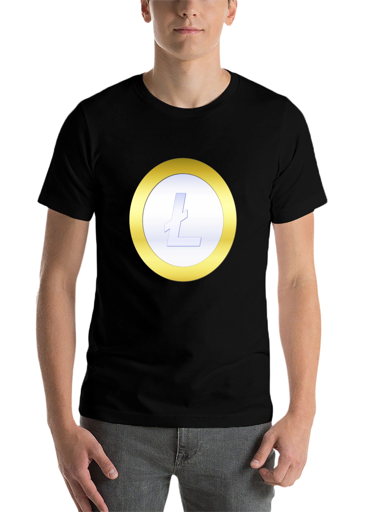 Litecoin Crypto T-Shirt - Black - 7