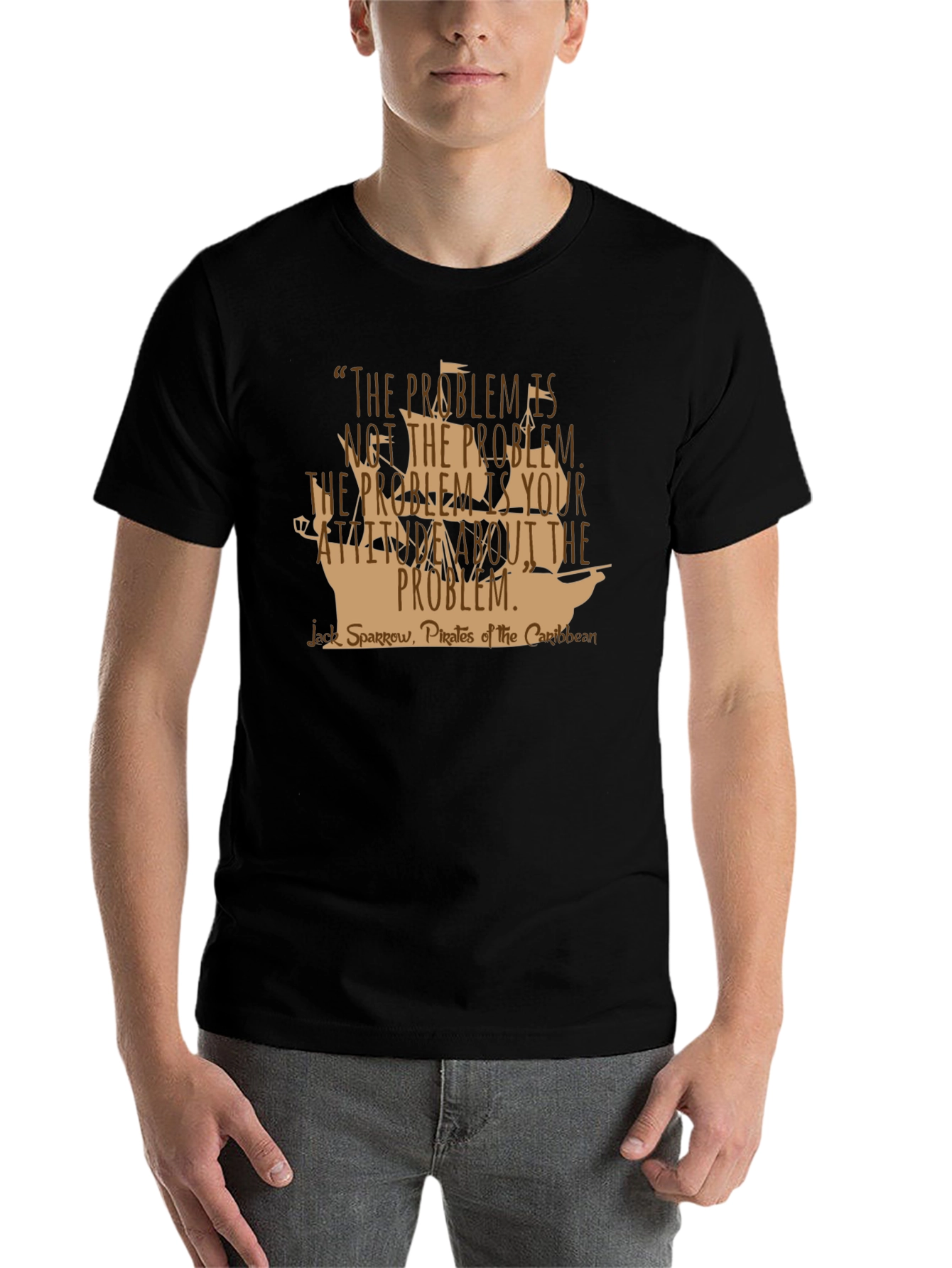 Black Jack Sparrow Problem T-Shirt view 7