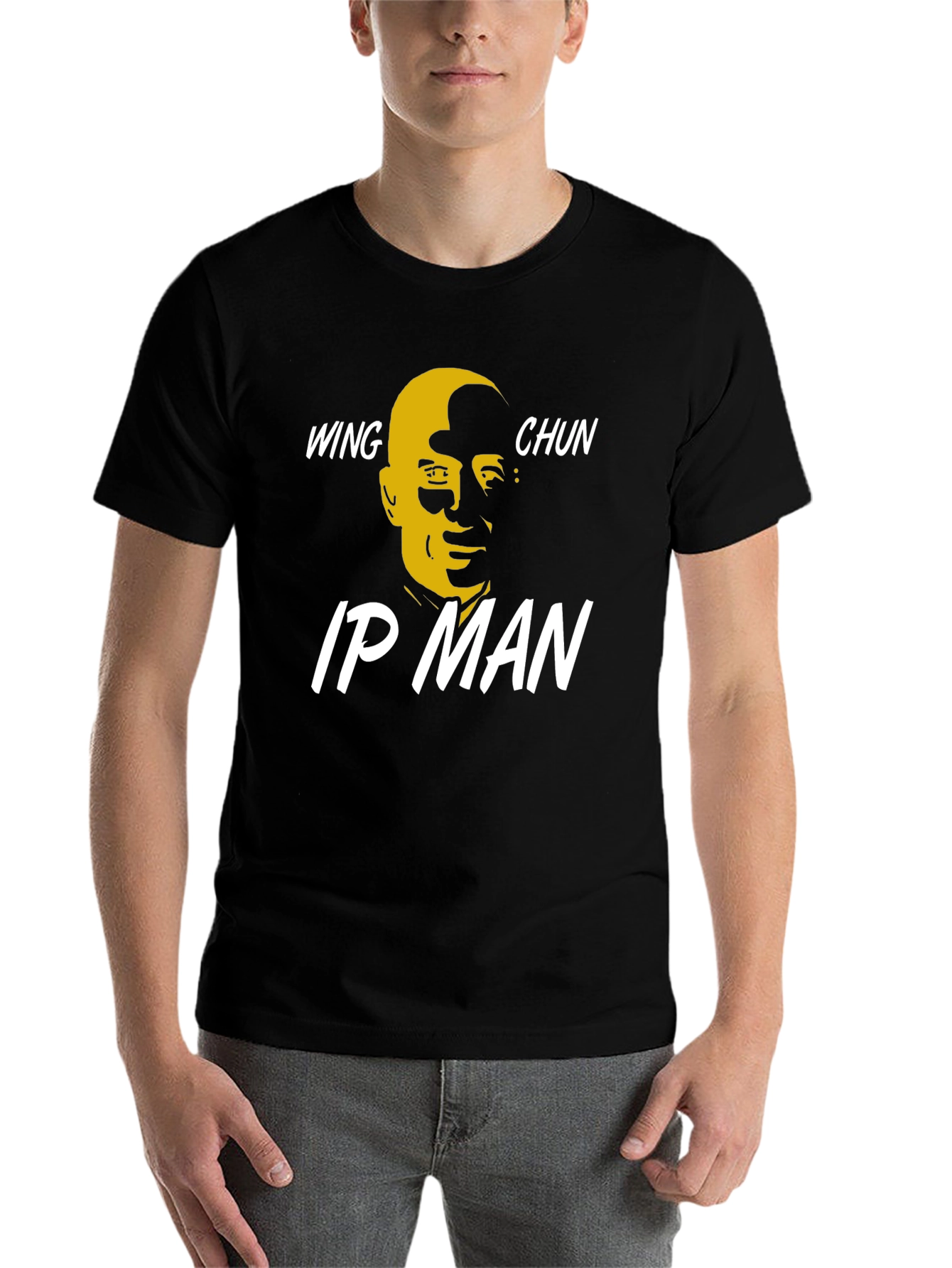 Black Wing Chun IP Man T-Shirt - Martial Arts Style view 7
