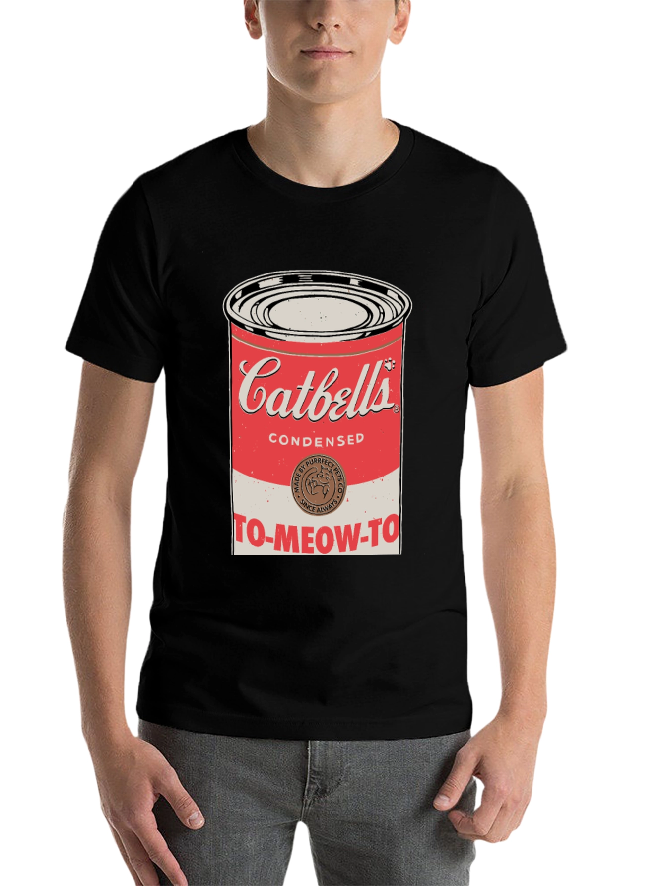 Black Catbells Condensed T-Shirt - To Meow To! view 7