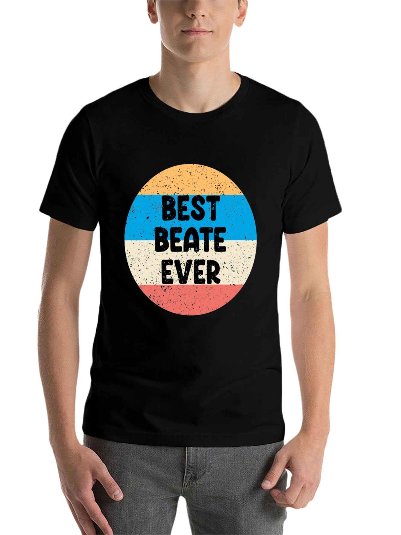 Black Best Beate Ever T-Shirt - Retro Style view 7