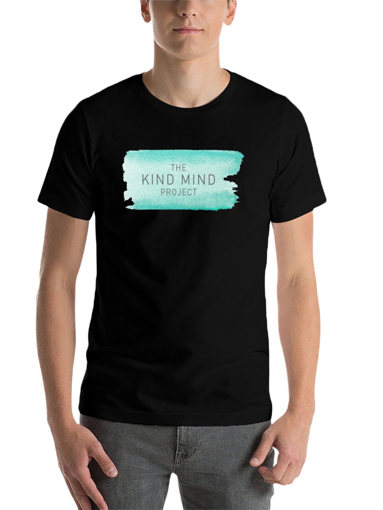 Black Kind Mind Project Graphic Tee - Black view 7