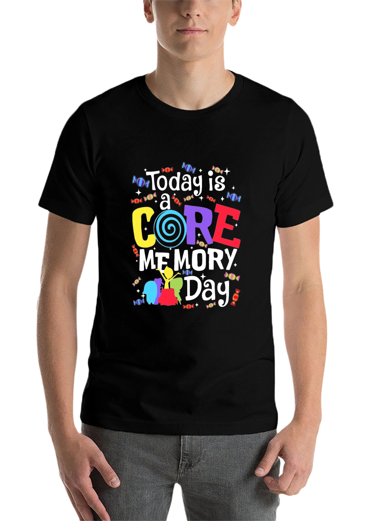 Black Today is a Core Memory Day T-Shirt view 7