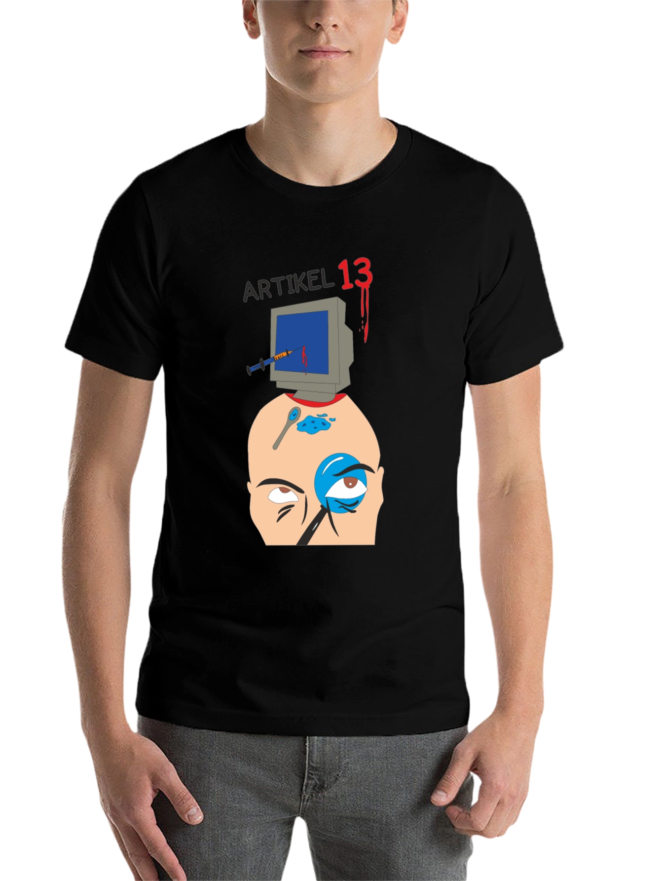 Black Artikel 13 Graphic T-Shirt view 7