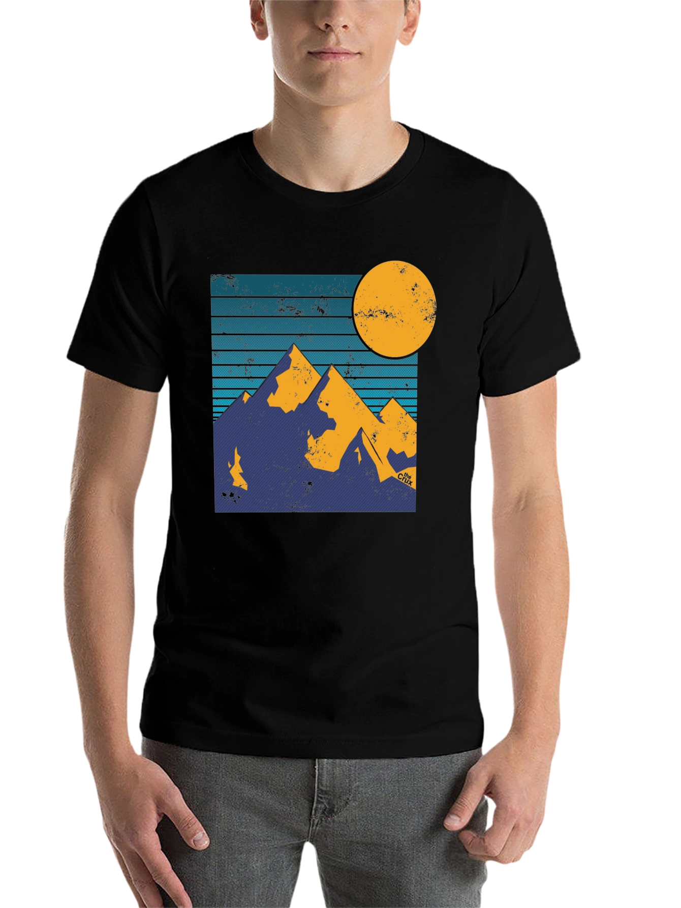 Black Mountain Sunset Graphic Tee - Adventure Style view 7