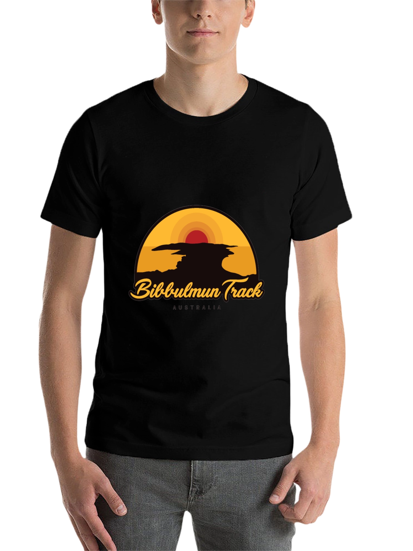 Black Bibbulmun Track Graphic Tee view 7