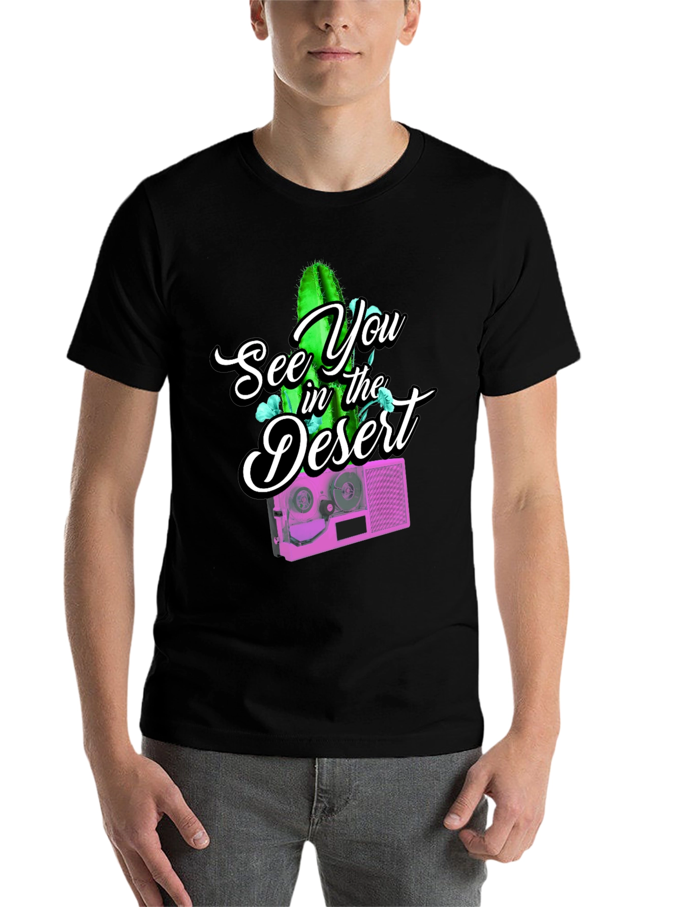 See You in the Desert Graphic T-Shirt - 7