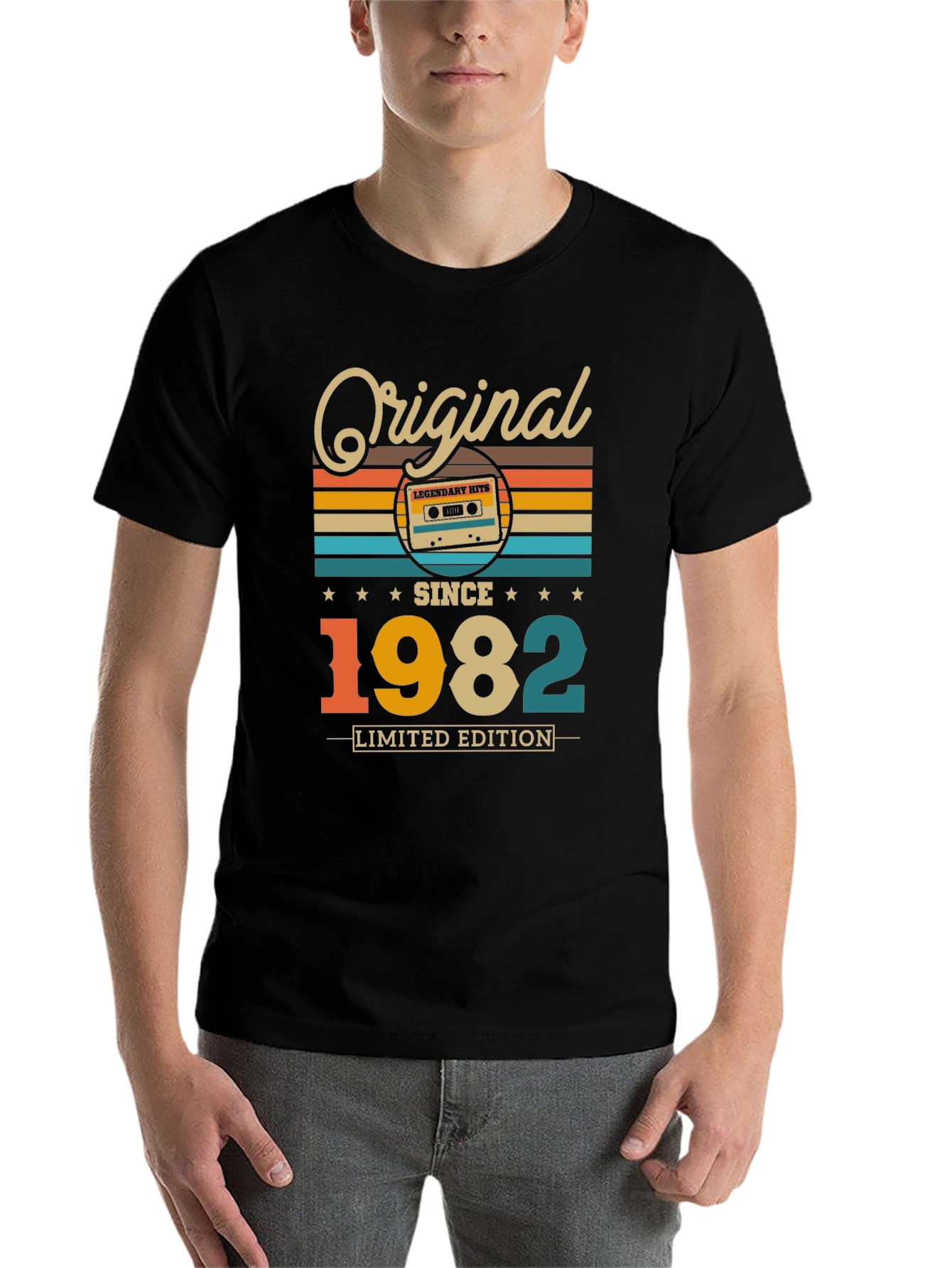 Black Original 1982 Limited Edition Graphic Tee view 7