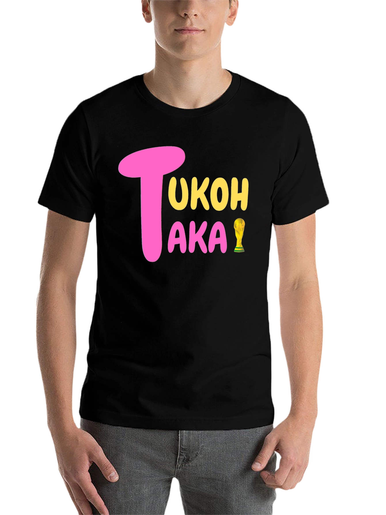 Black TUKOH AKA! Black Graphic Tee view 7