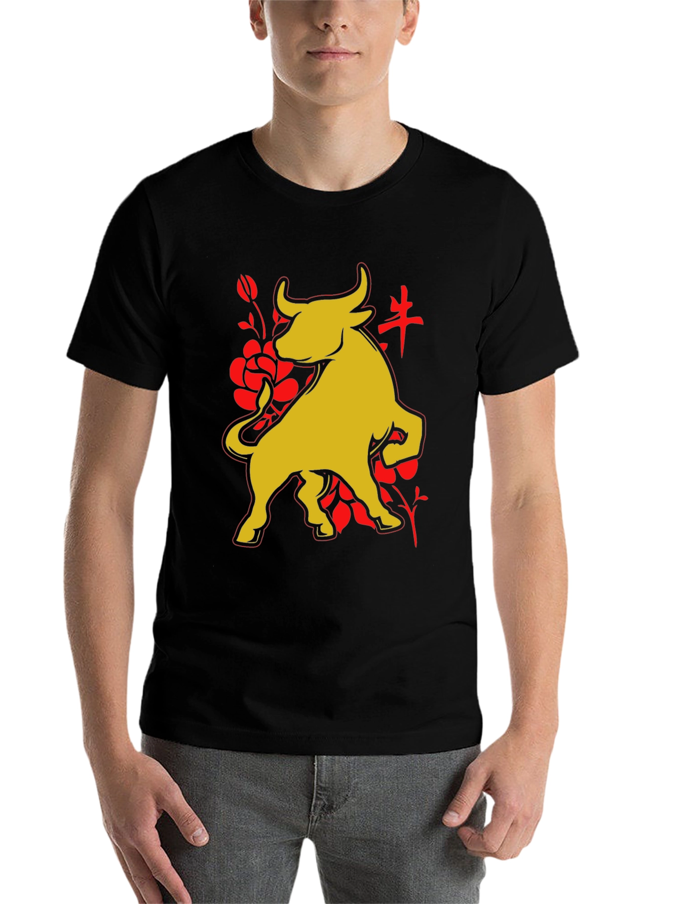 Year of the Ox Graphic Tee - Black - 7