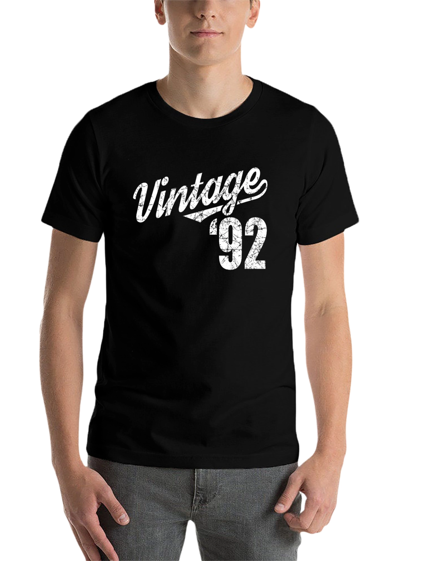 Black Vintage 1992 Graphic T-Shirt view 7