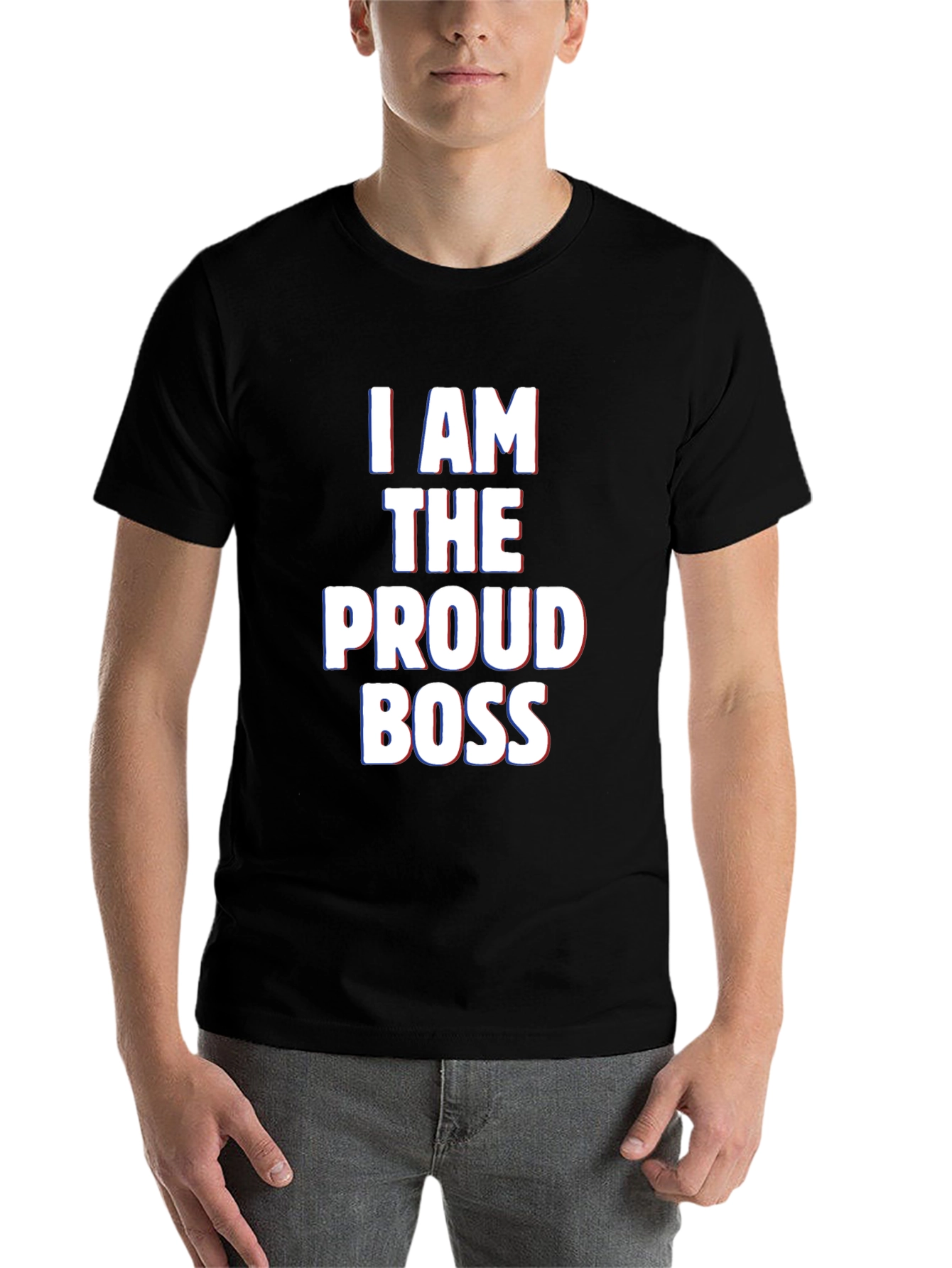Proud Boss Graphic Tee - Bold Statement T-Shirt - 7