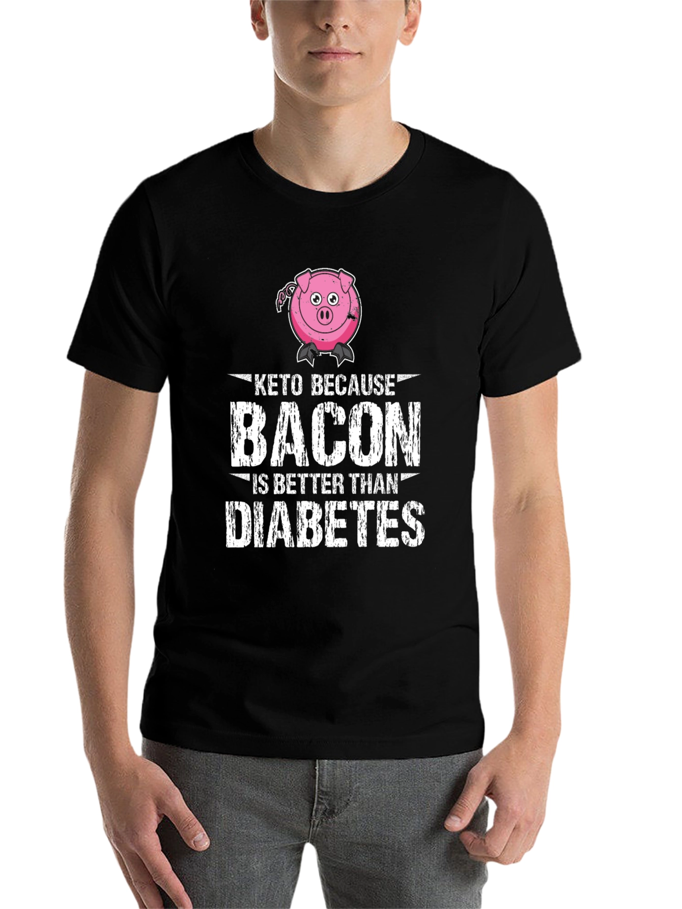 Keto Because Bacon is Better T-Shirt - 7
