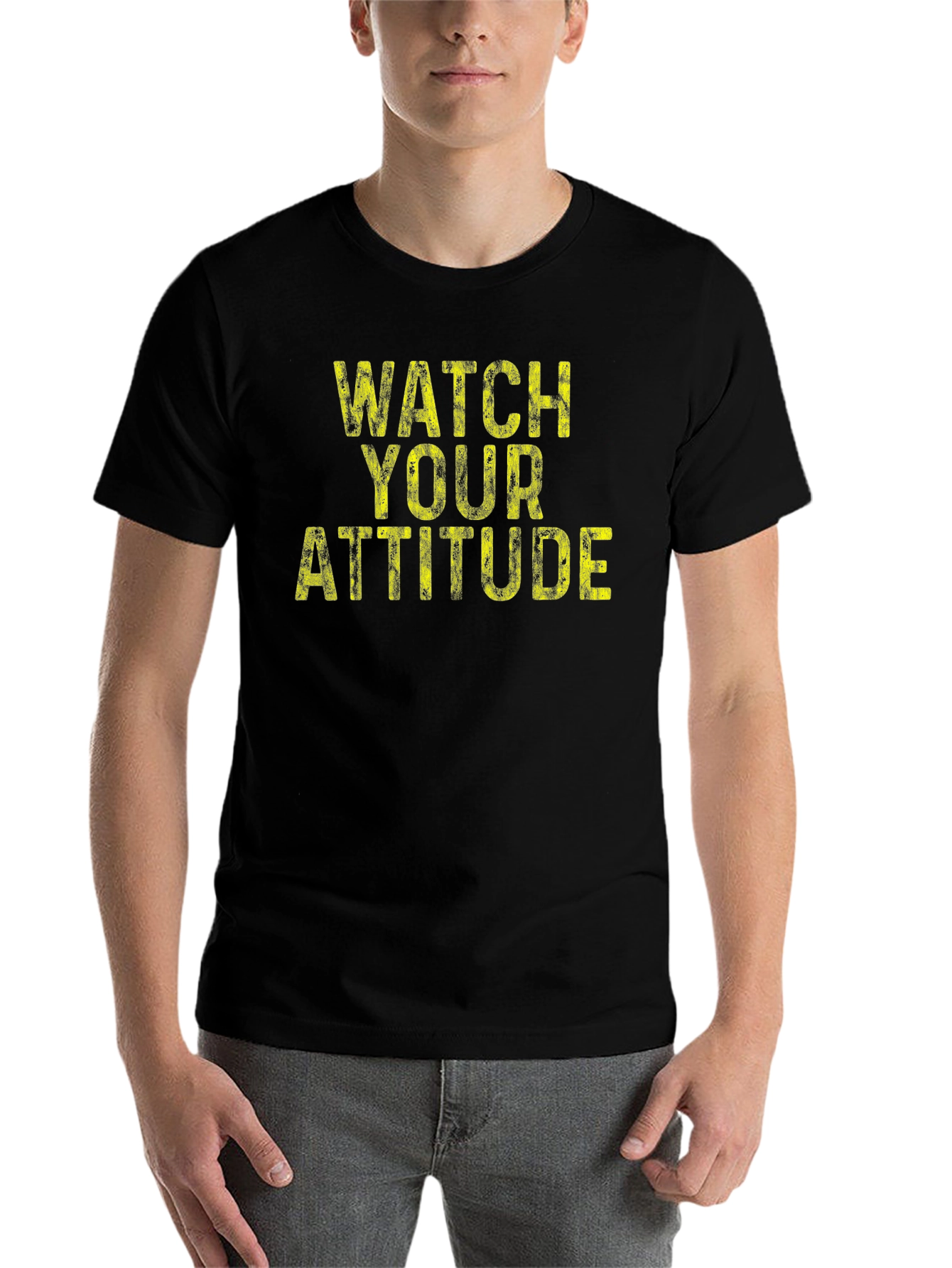 Watch Your Attitude Graphic Tee - Bold Statement Shirt - 7