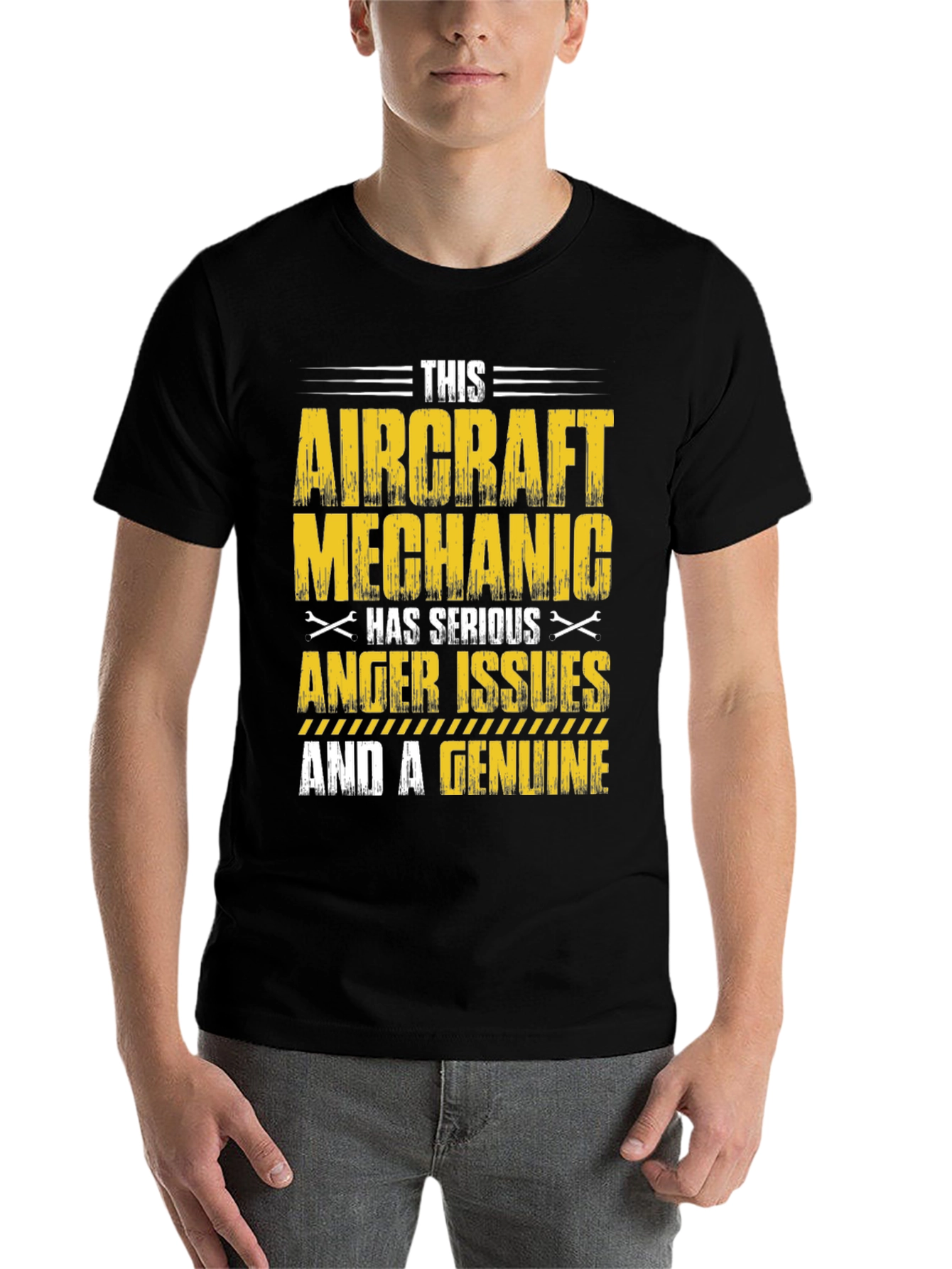 Aircraft Mechanic Anger Issues T-Shirt - 7
