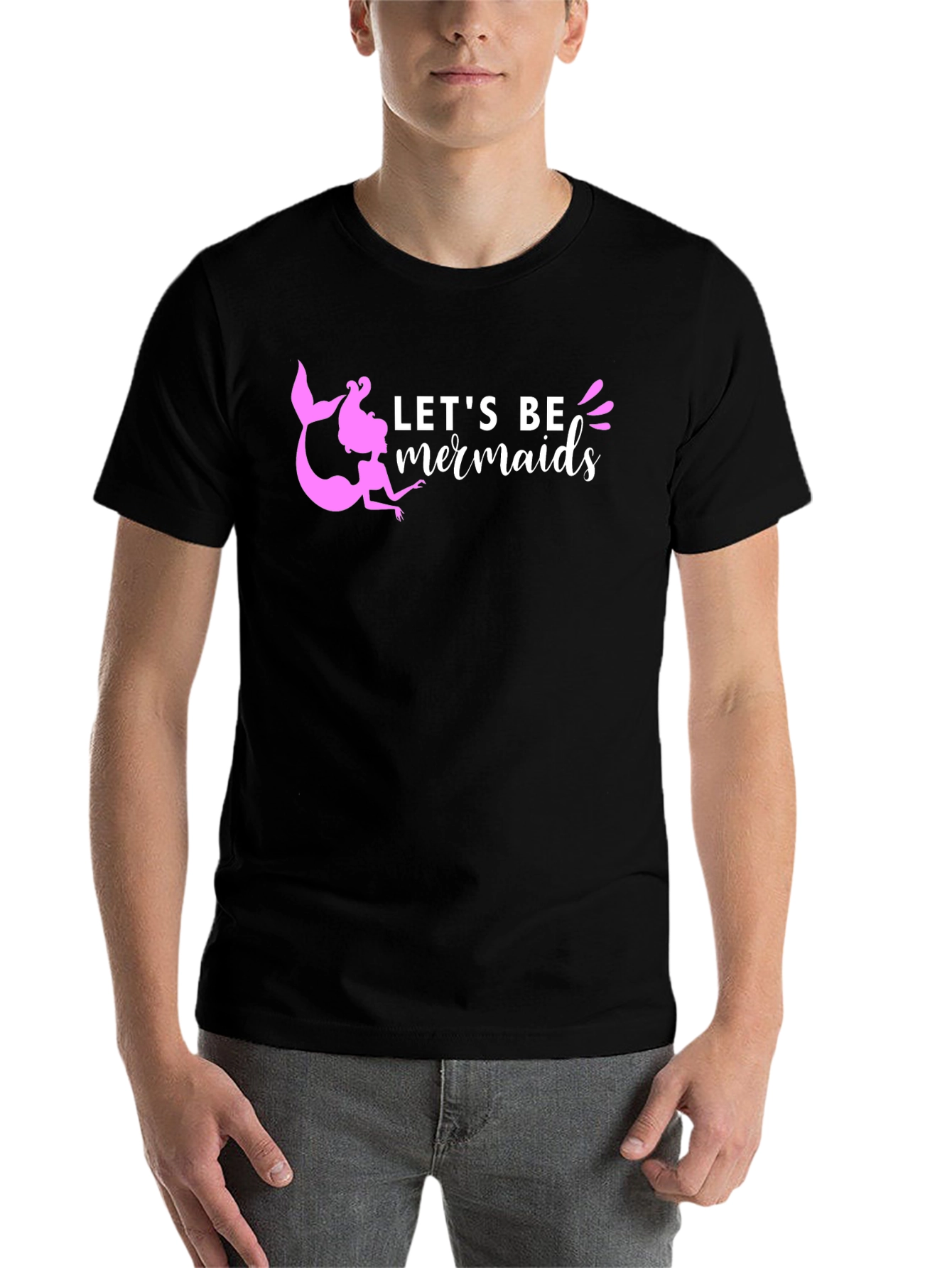 Let's Be Mermaids Graphic Tee - 7