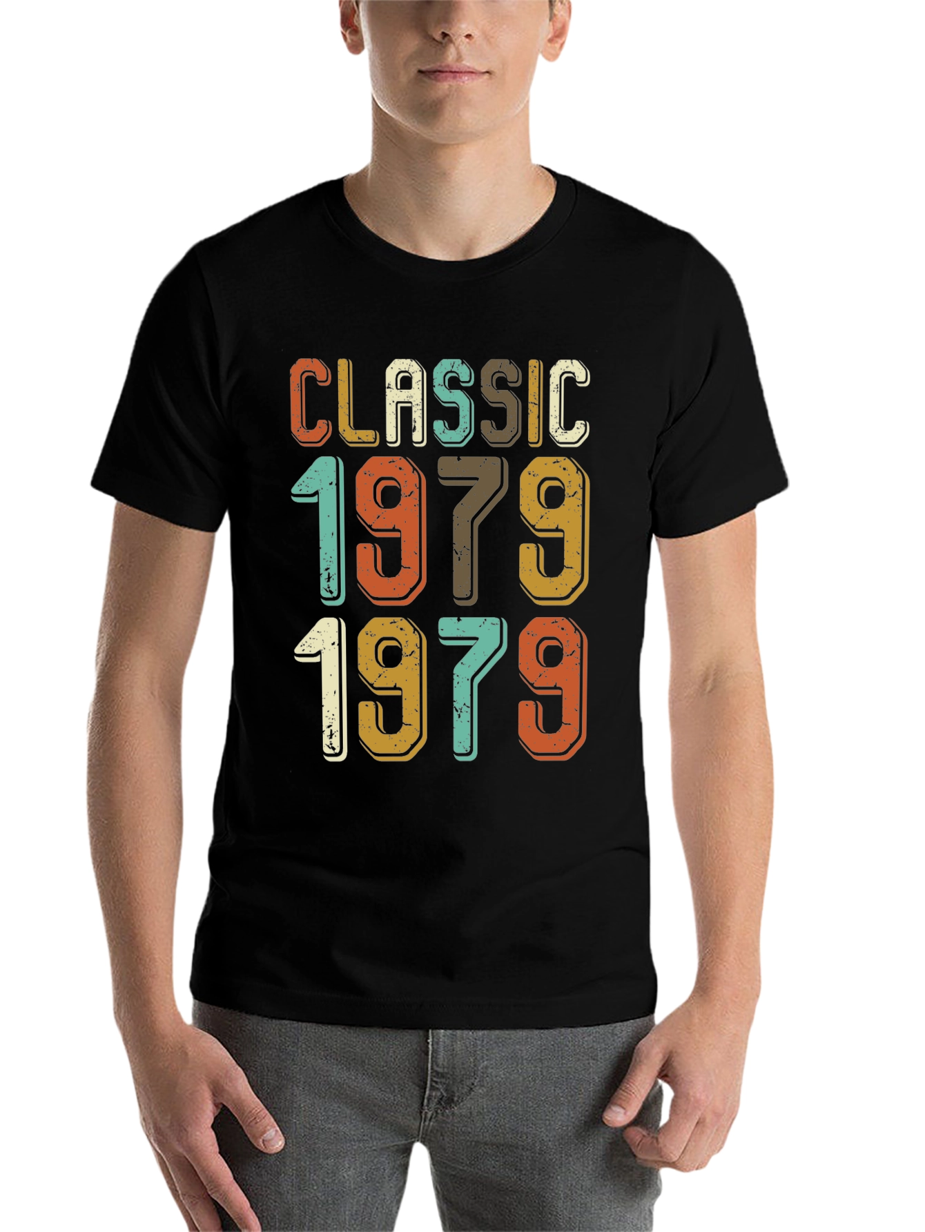 Black Classic 1979 Graphic T-Shirt view 7
